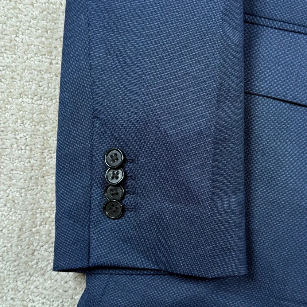 NWOT Banana Republic Mens 44R Reda Flexo Italian Wool Tailored Slim Fit Blazer